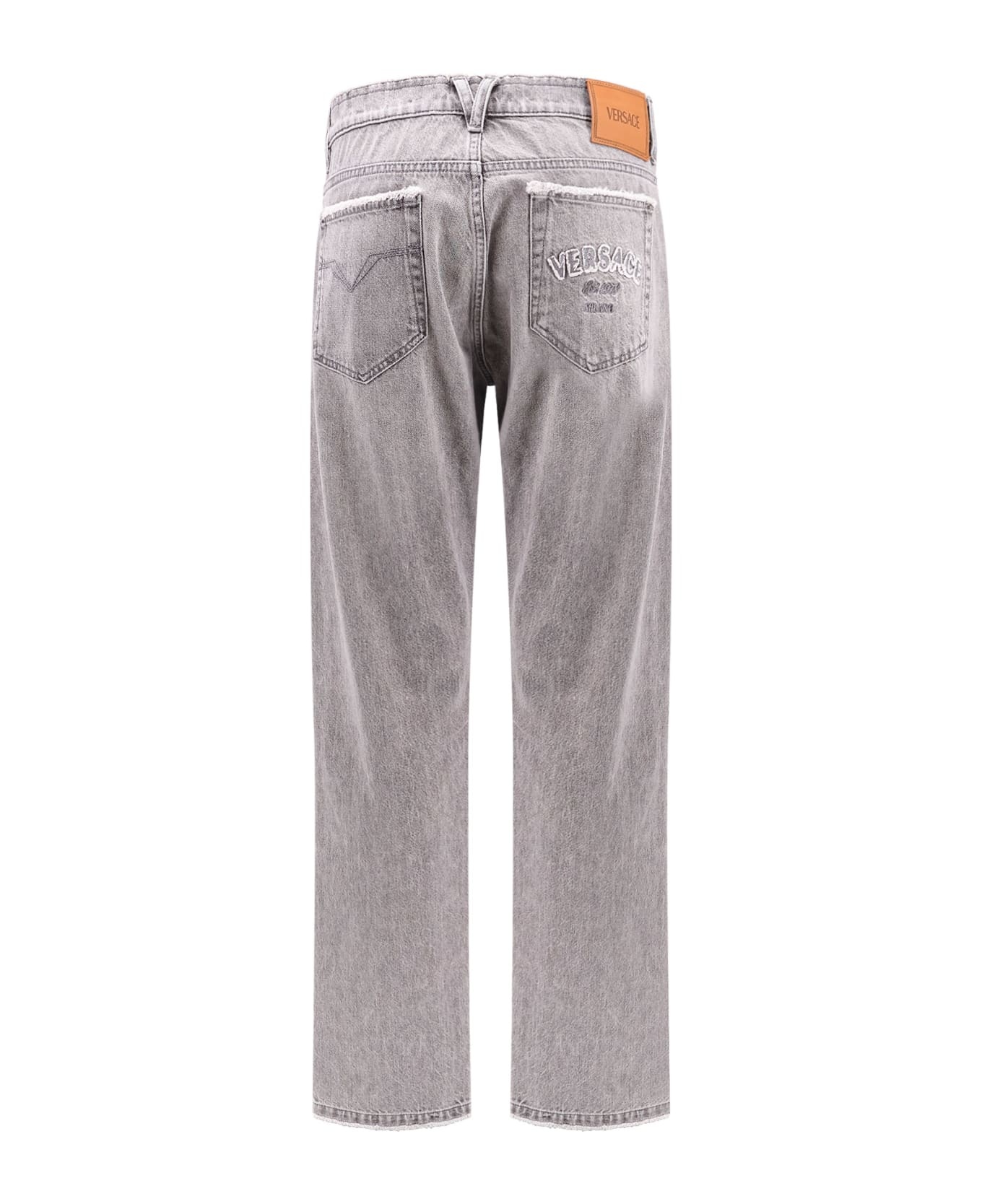 Grey Denim Jeans - 2