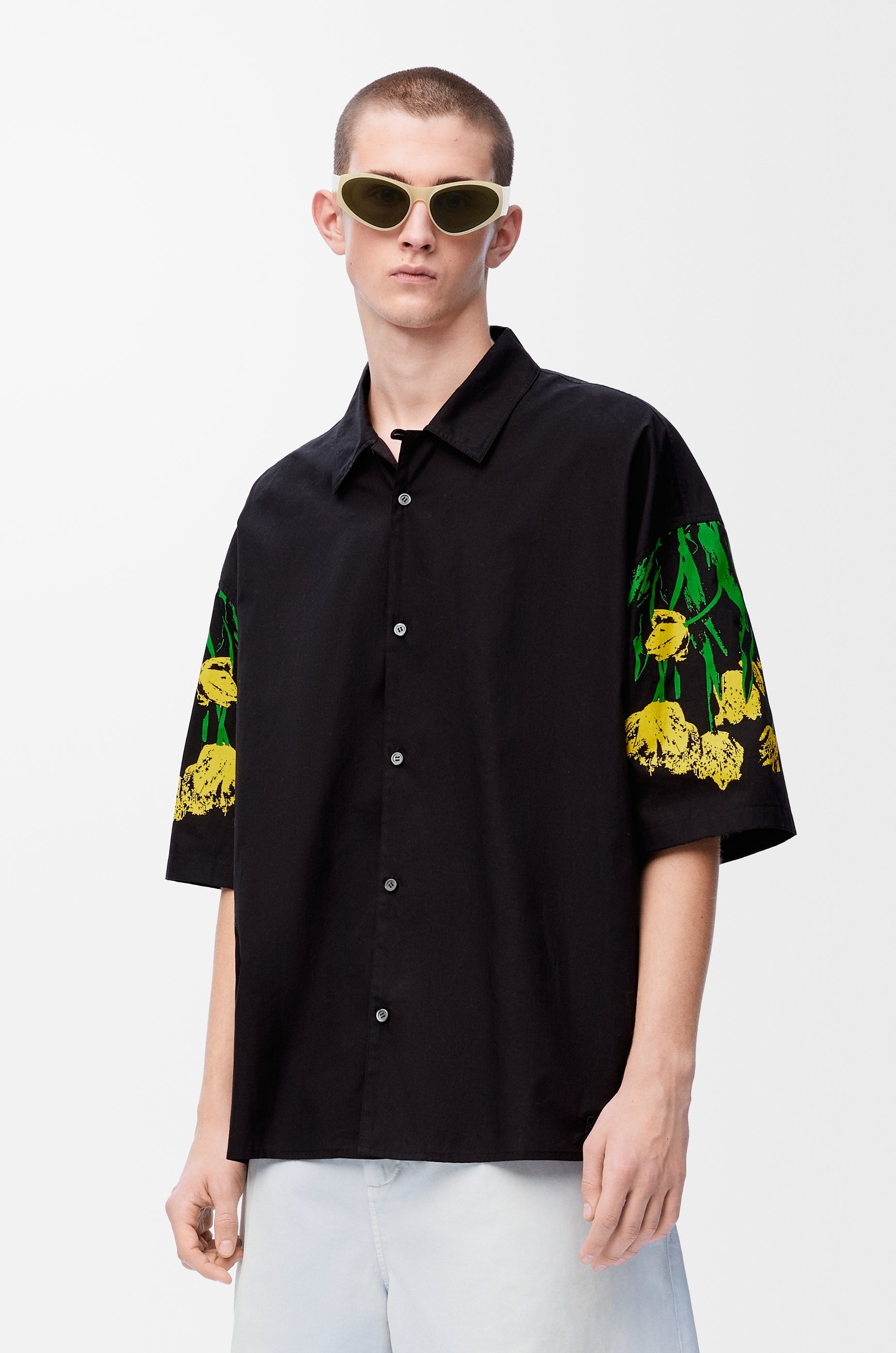 Short sleeve shirt in cotton - 3