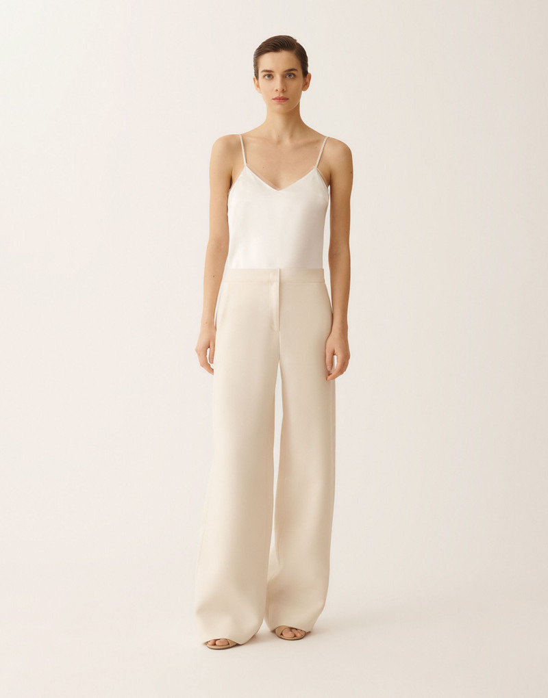 Spoleto trousers in wool and silk 3