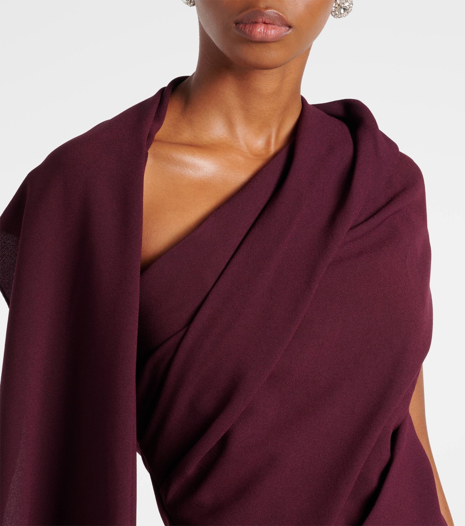 Capella crêpe midi dress - 4