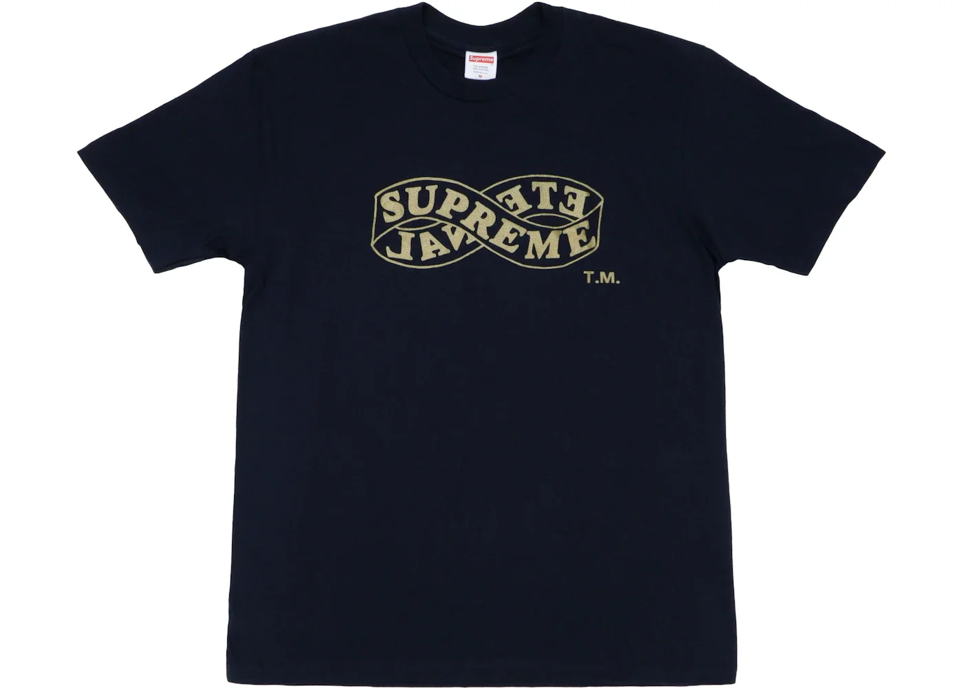 Supreme Eternal Tee (FW18) Navy - 1