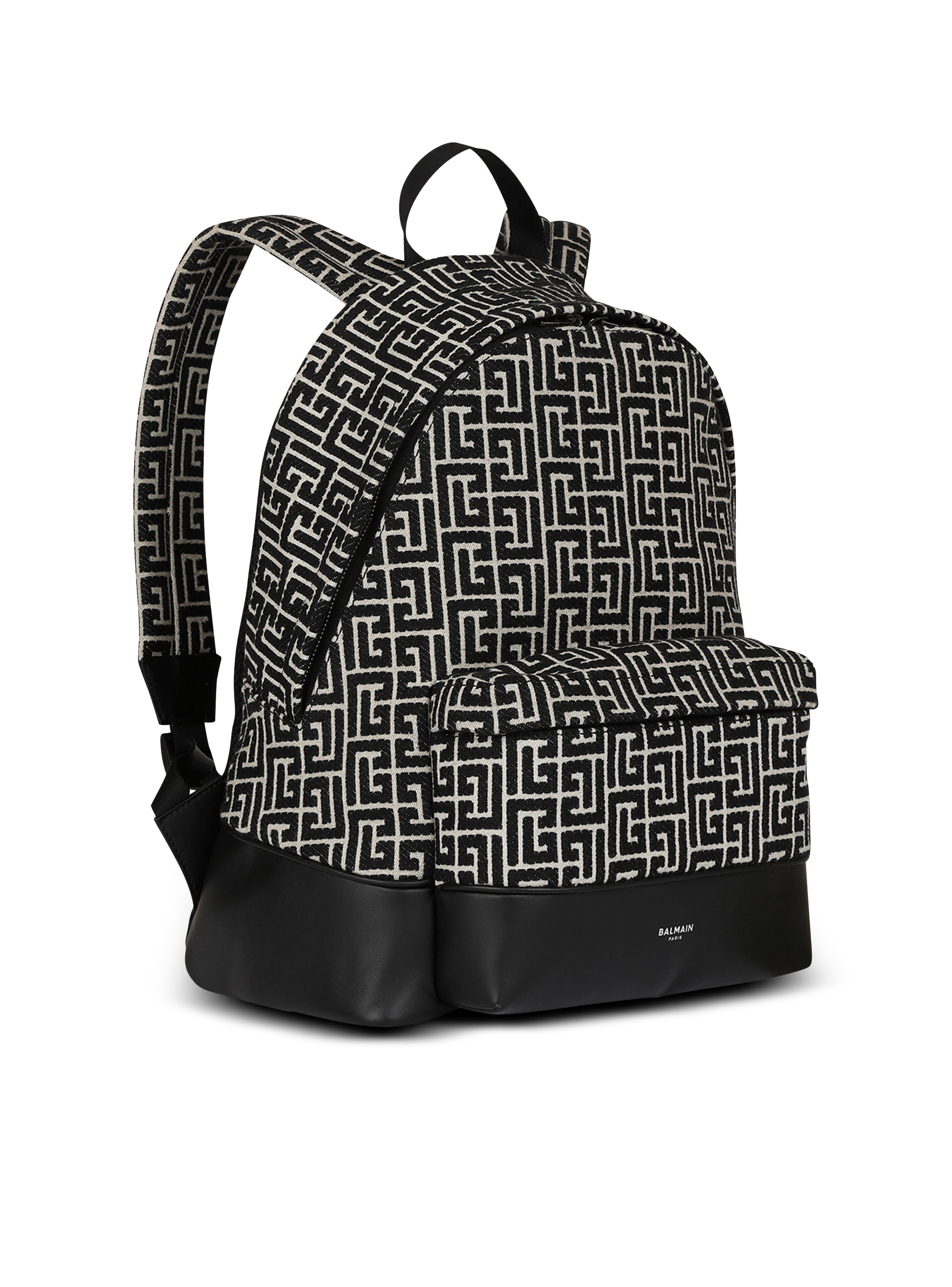 Backpack with jacquard monogram - 3