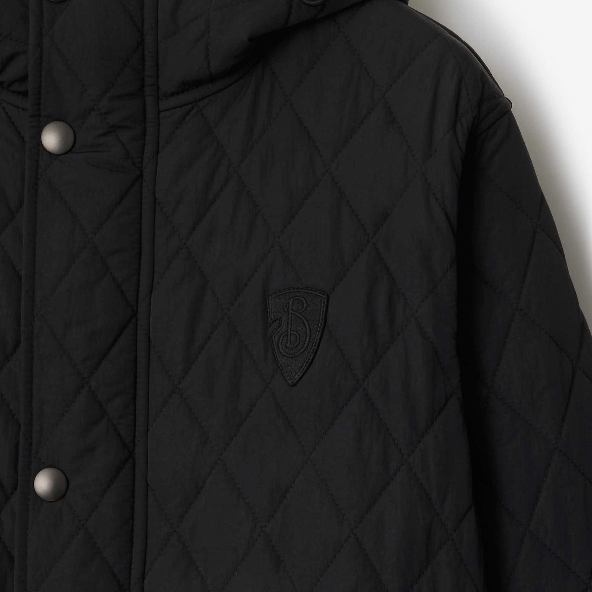 Quilted Nylon Parka - 6