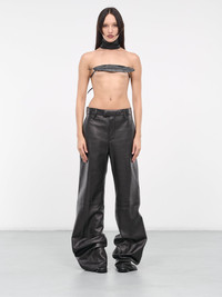 Ann Demeulemeester Noucky Feather Top | hlorenzo | REVERSIBLE
