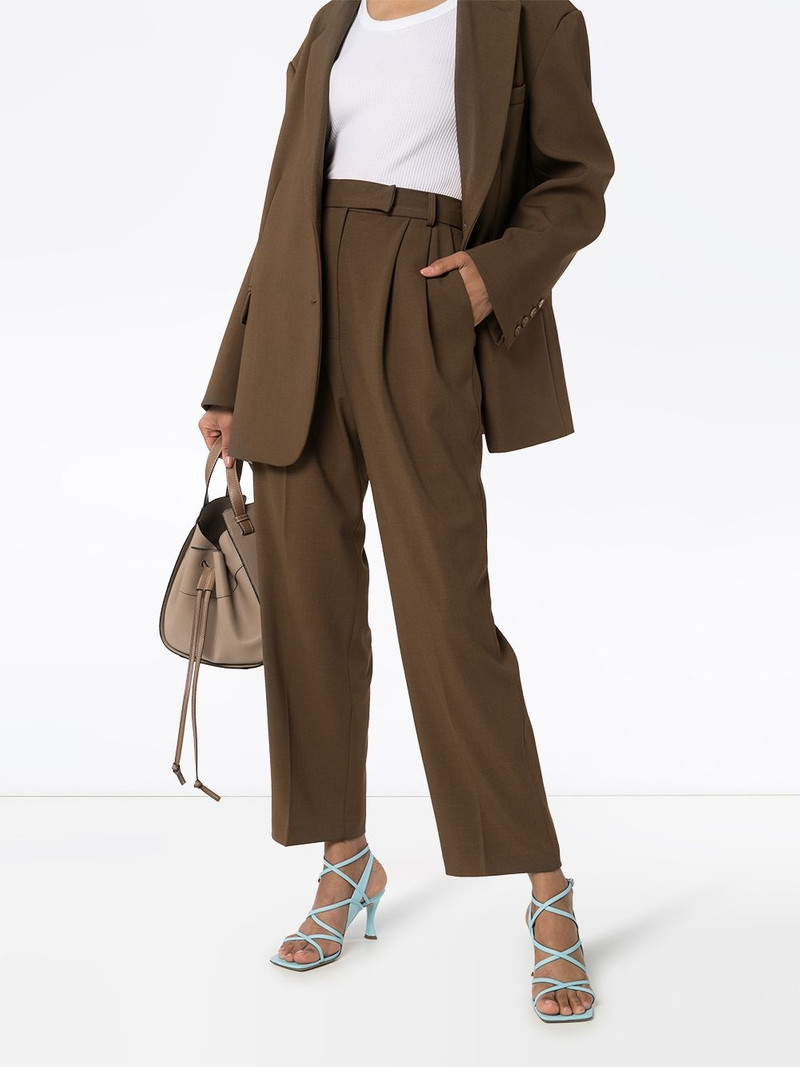 The Frankie Shop Bea pleated trousers outlook