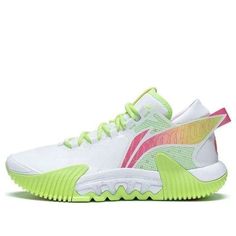 Li-Ning Badfive 2 'White Neon Yellow' ABFS003-17 - 1