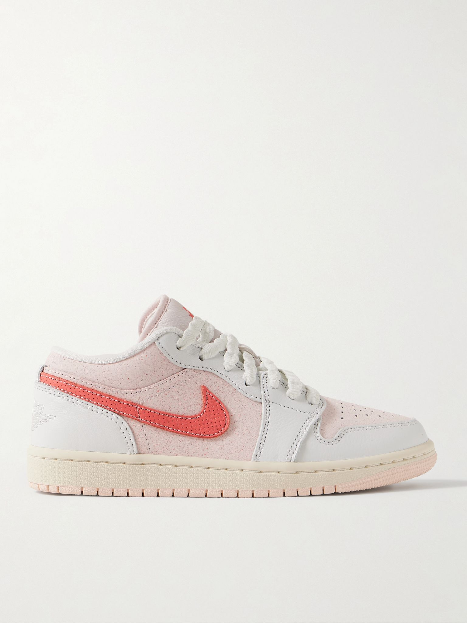 Air Jordan 1 Low SE leather sneakers Pink - 1