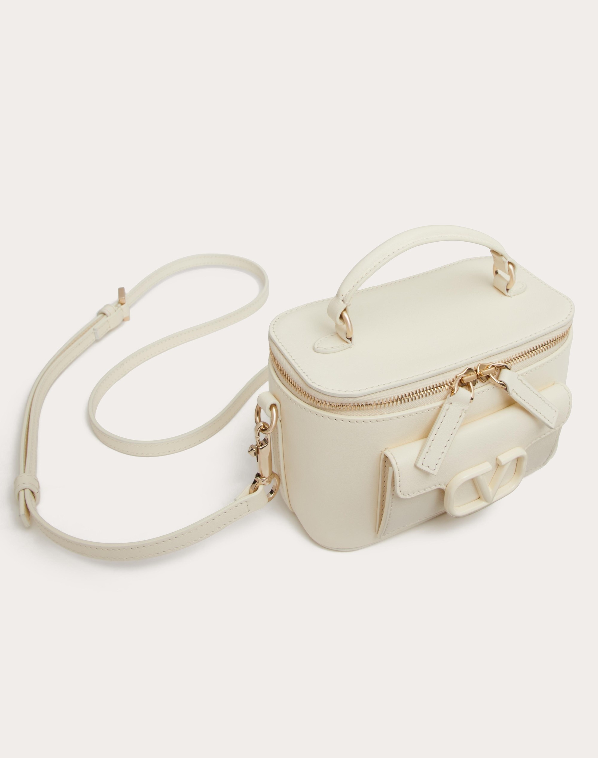 MINI VALENTINO GARAVANI LOCÒ HANDBAG IN CALFSKIN - 6