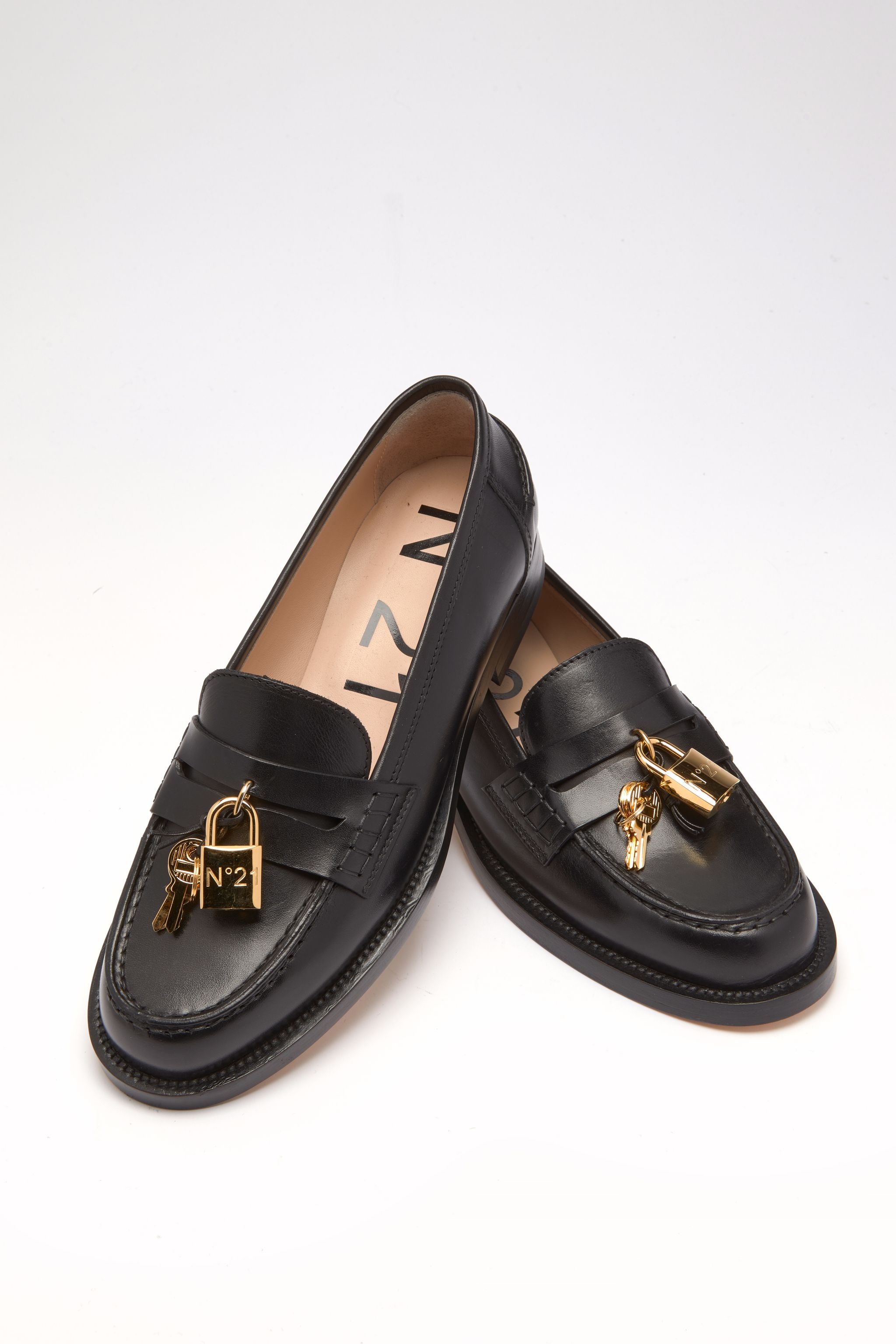 LOCK-EMBELLISHED LOAFERS - 4