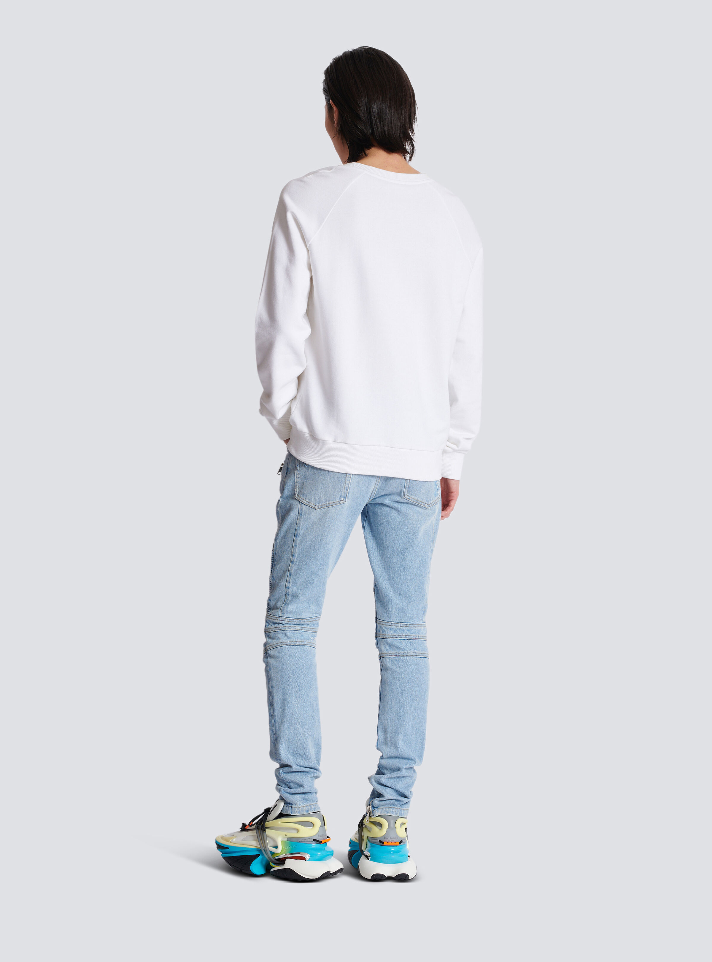 Balmain Paris printed sweatshirt - 4