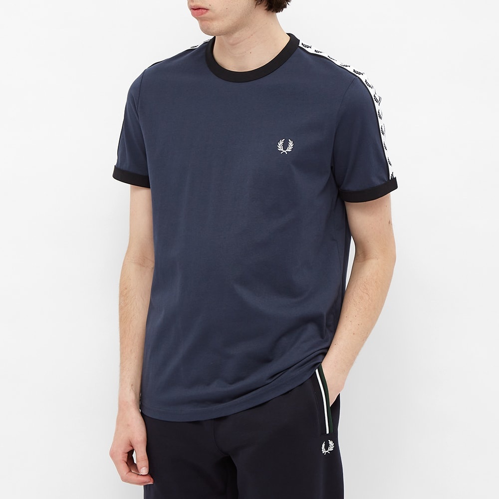 Fred Perry Taped Ringer Tee - 4