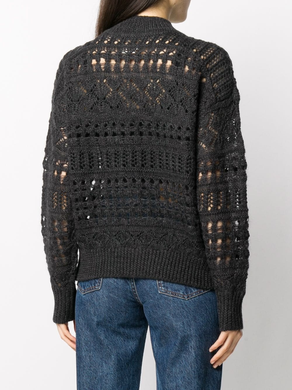 Pernille open-knit jumper - 4