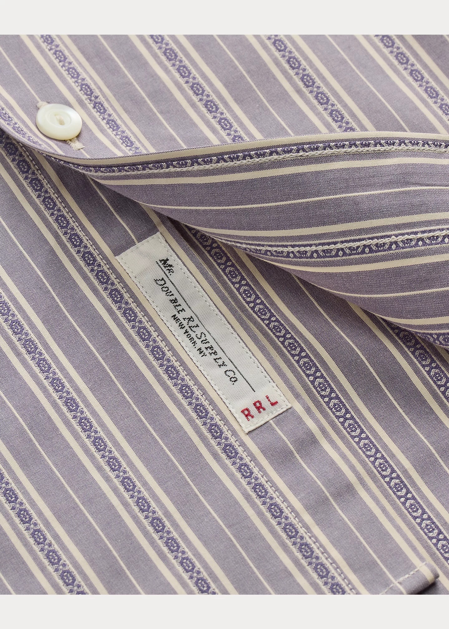 Slim Fit Striped Dobby Shirt - 9