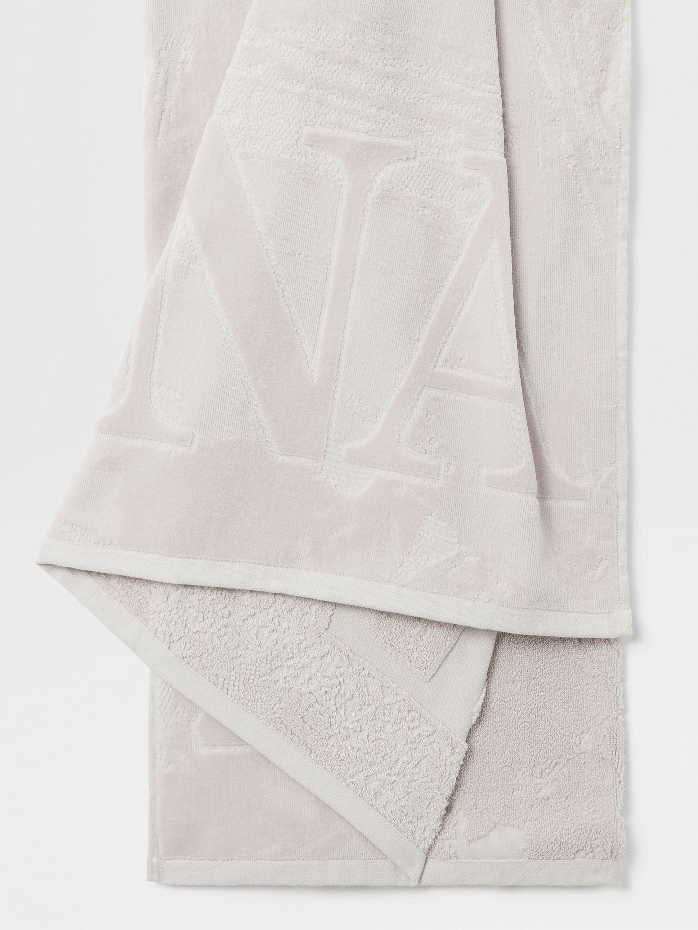 ZEGNA LOGO BEACH TOWEL - 3