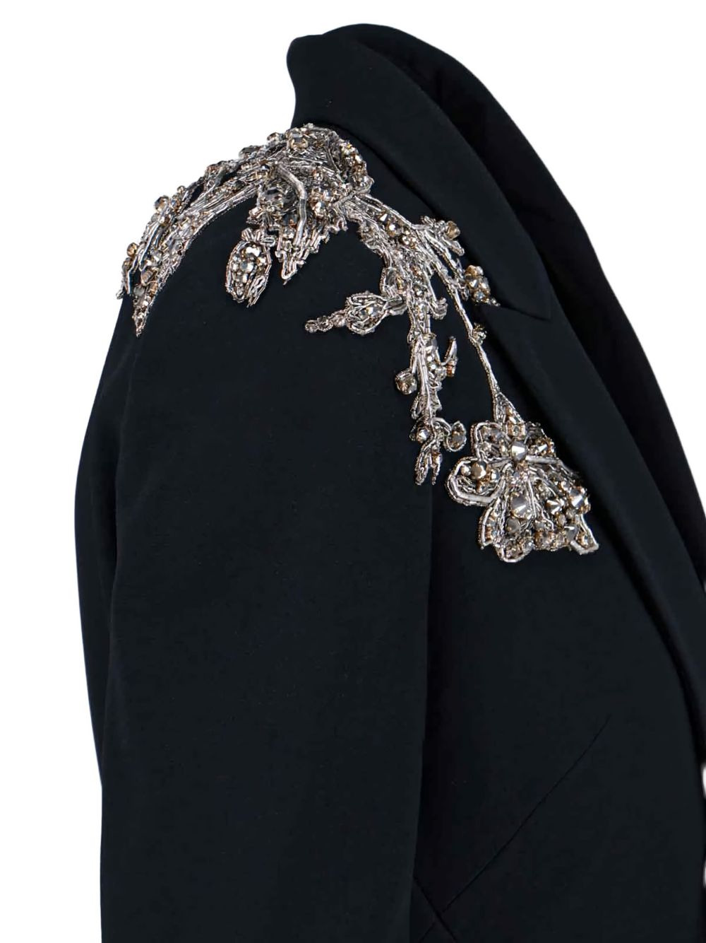 embellished single-breasted blazer - 5