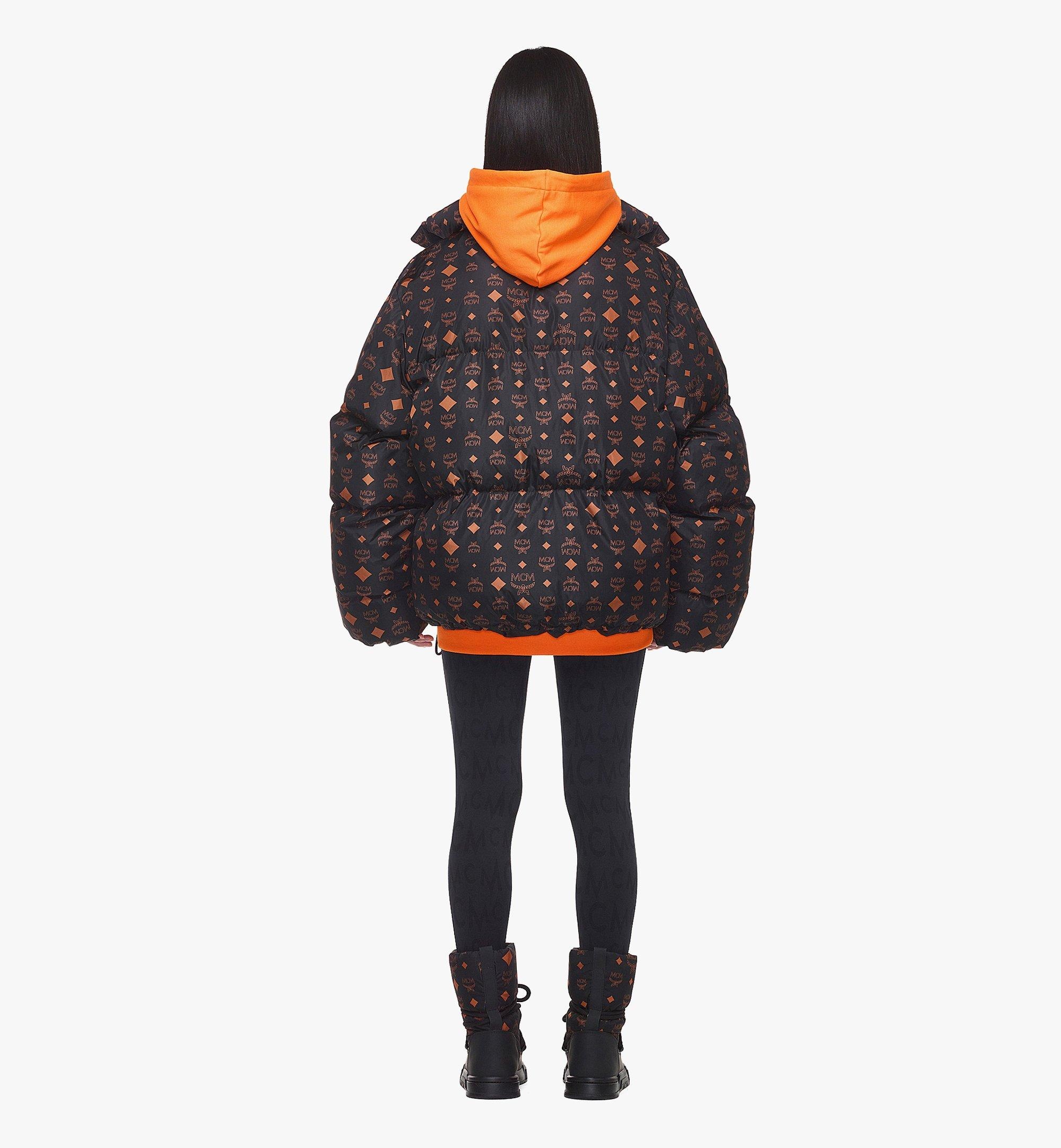 Monogram Print Puffer Jacket in Regenerated Nylon - 9