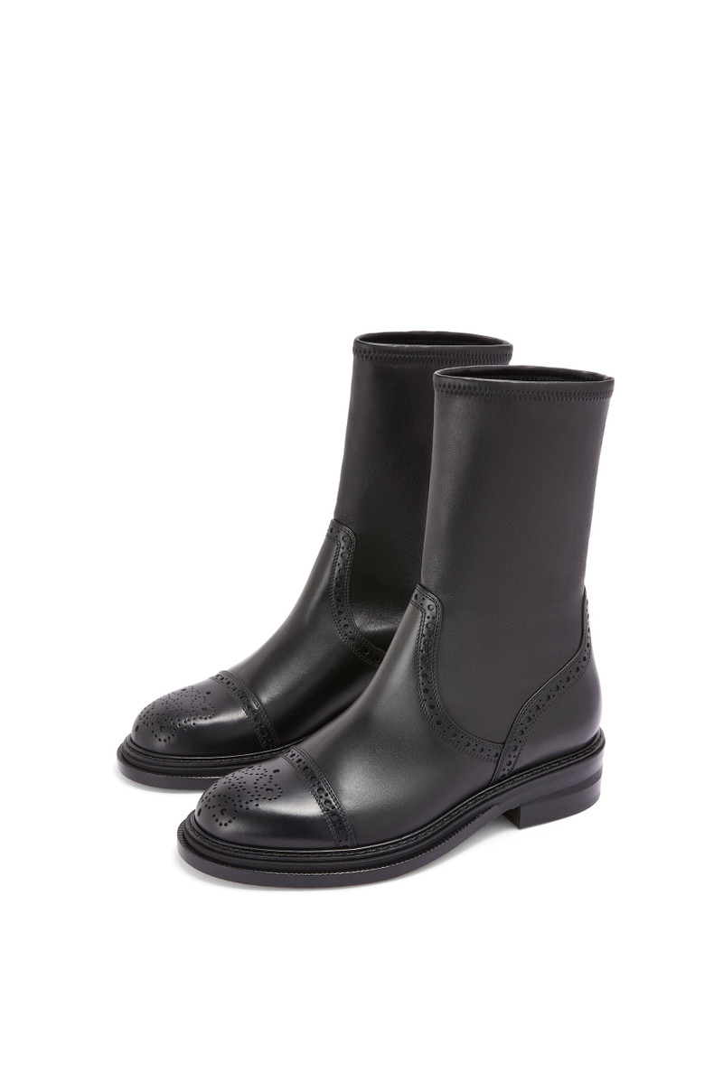 Loewe Anagram stretch boot in calfskin outlook