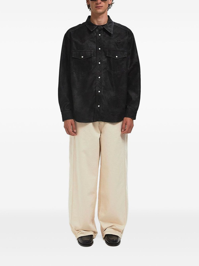 Isabel Marant Kadrian double-pocket shirt jacket outlook