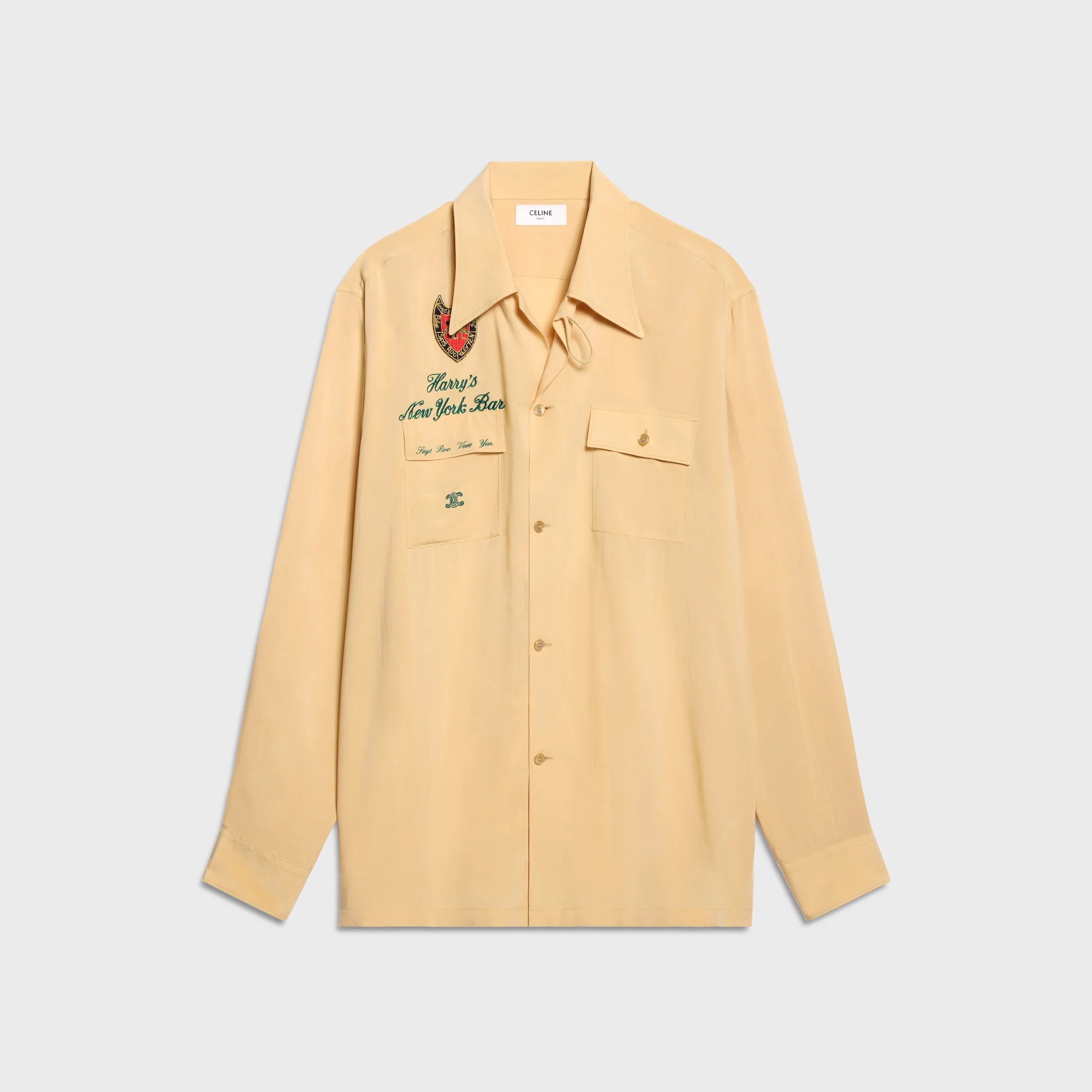 HARRY’S BAR loose shirt IN TOILE VISCOSE - 1