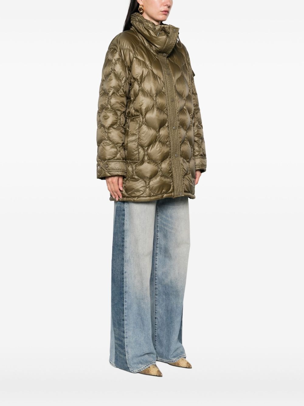 Lombi quilted high-neck jacket - 3