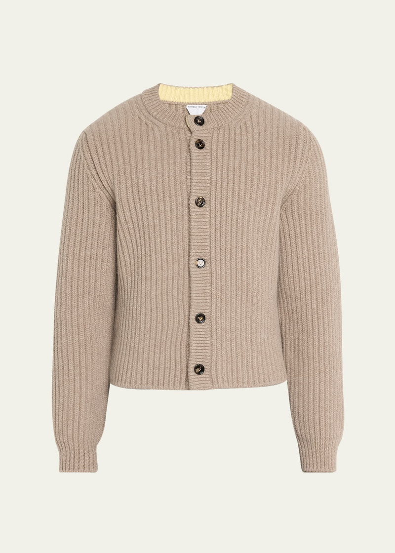 Men's Wool-Cashmere Cardigan 1