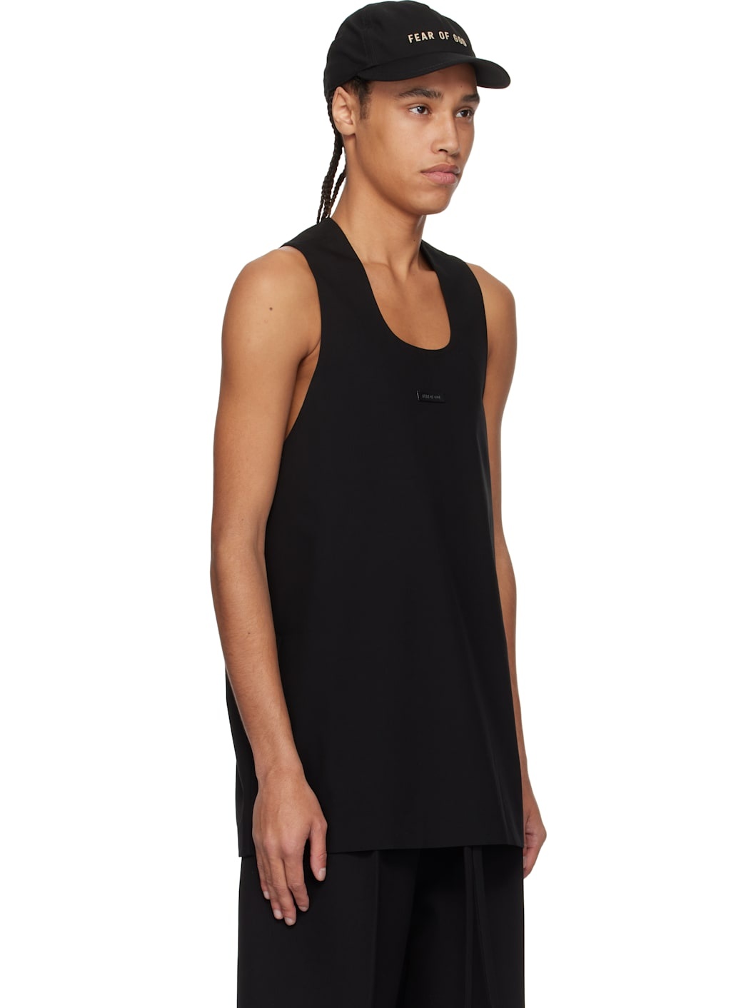 Black Oxford Tank Top - 2