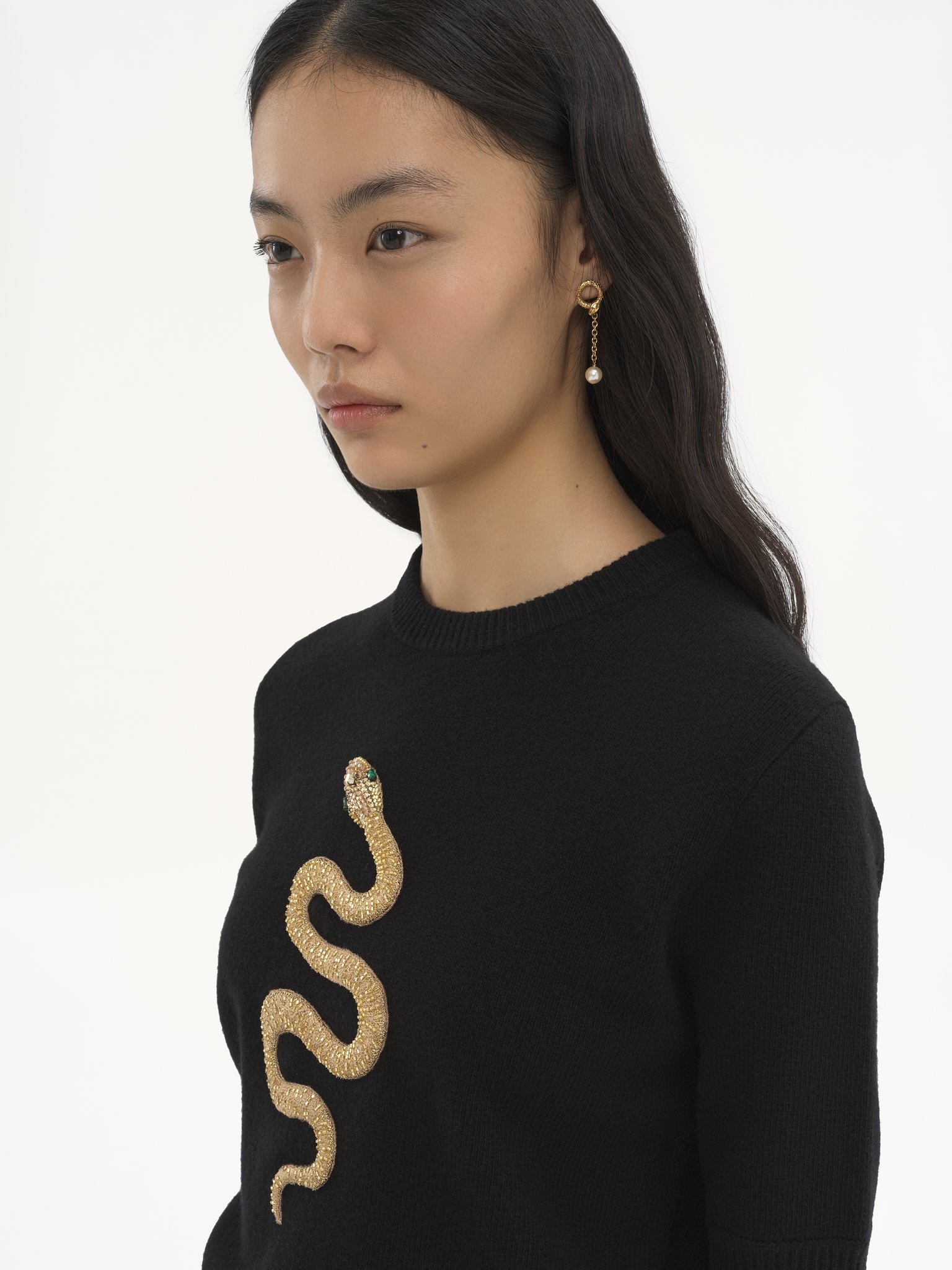 THE CHLOÉ SNAKE EARRINGS - 4
