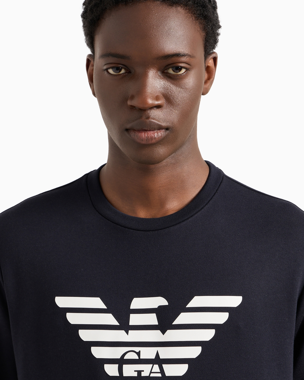 Modal-blend sweatshirt with logo print - 5