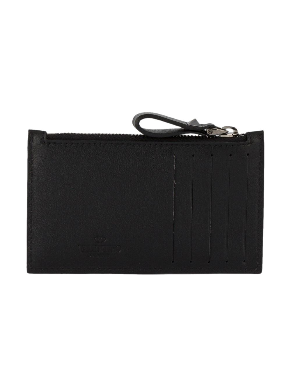Rockstud zip cardholder - 2