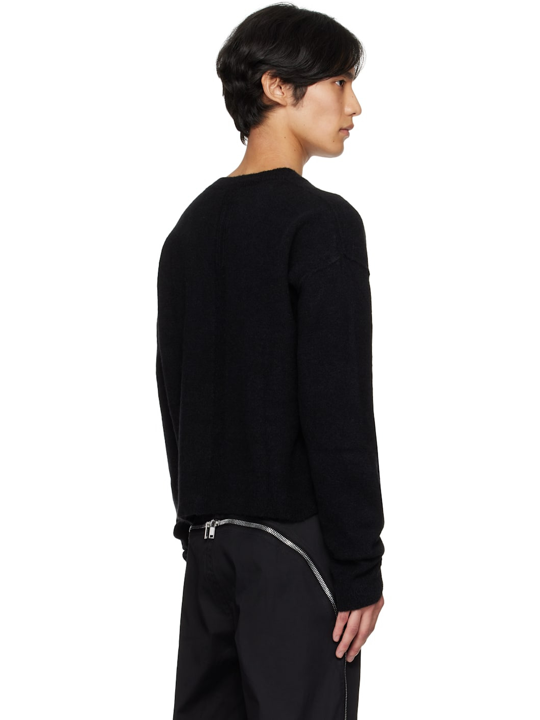 Black Concordians Tommy V-Neck Sweater - 3