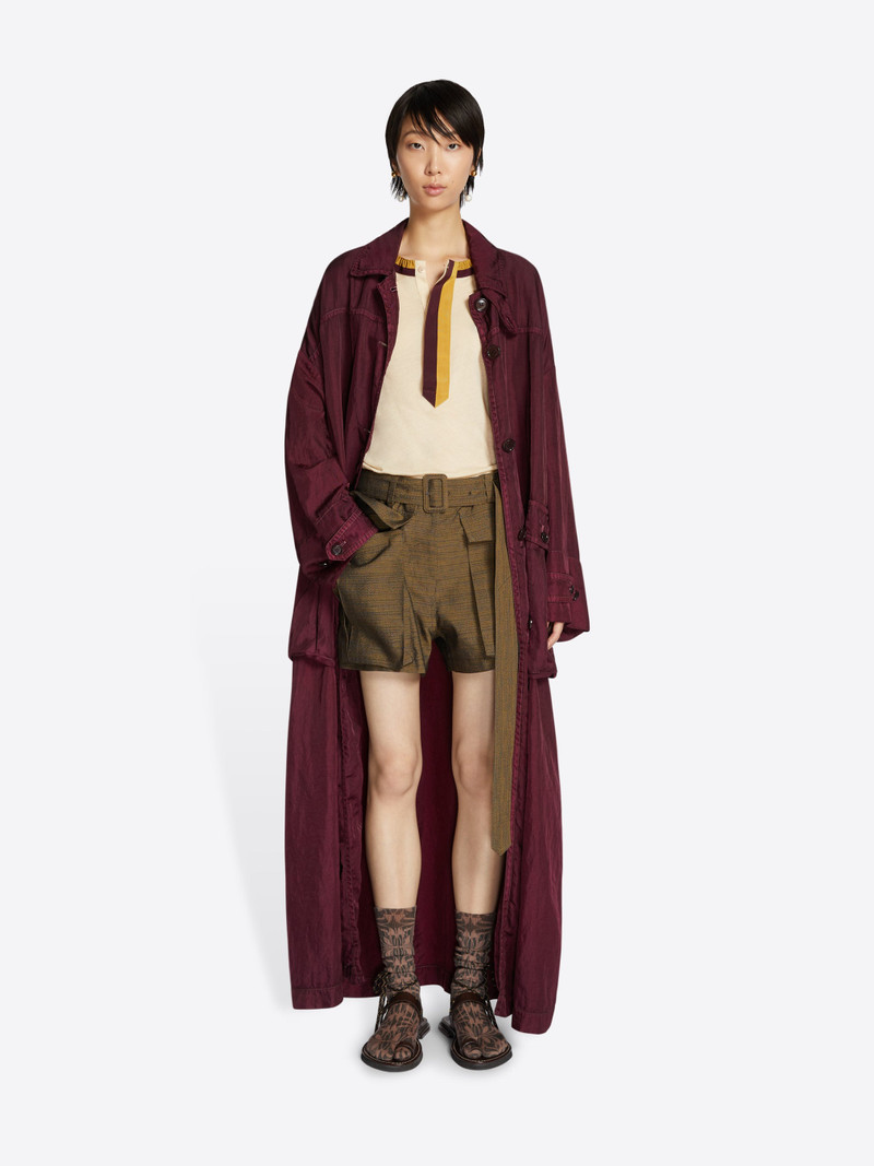 Dries Van Noten LOOSE OVERDYED COAT outlook