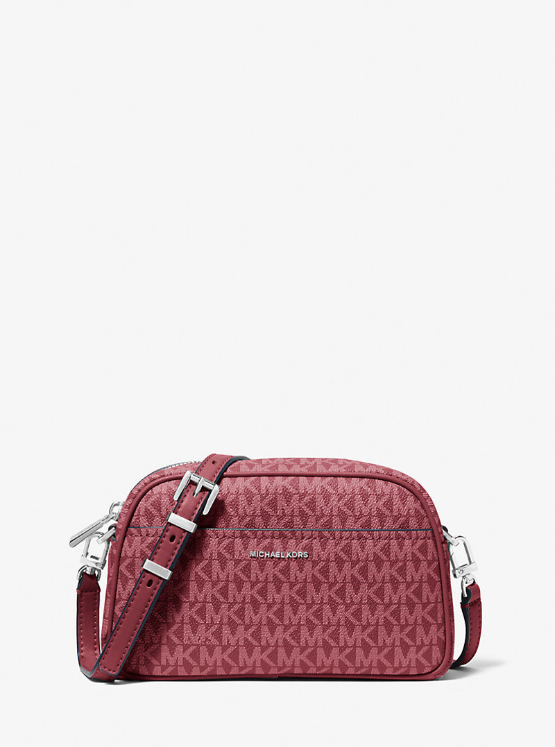 Jet Set Small Signature Logo Camera Crossbody Bag 1