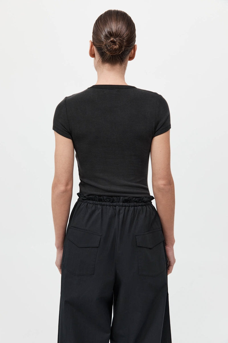 Jersey Baby Tee - Black 4