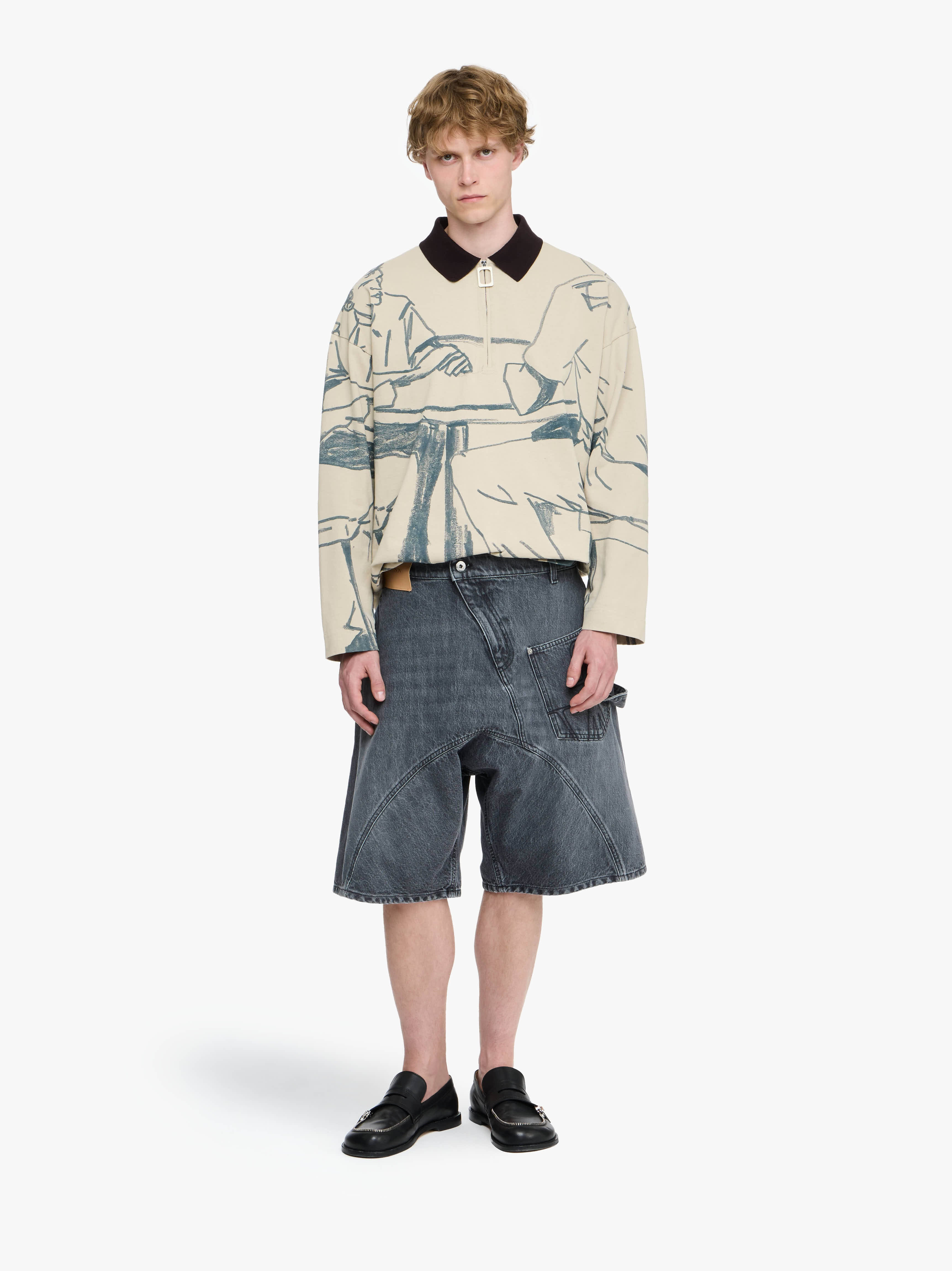 TWISTED WORKWEAR SHORTS - 2