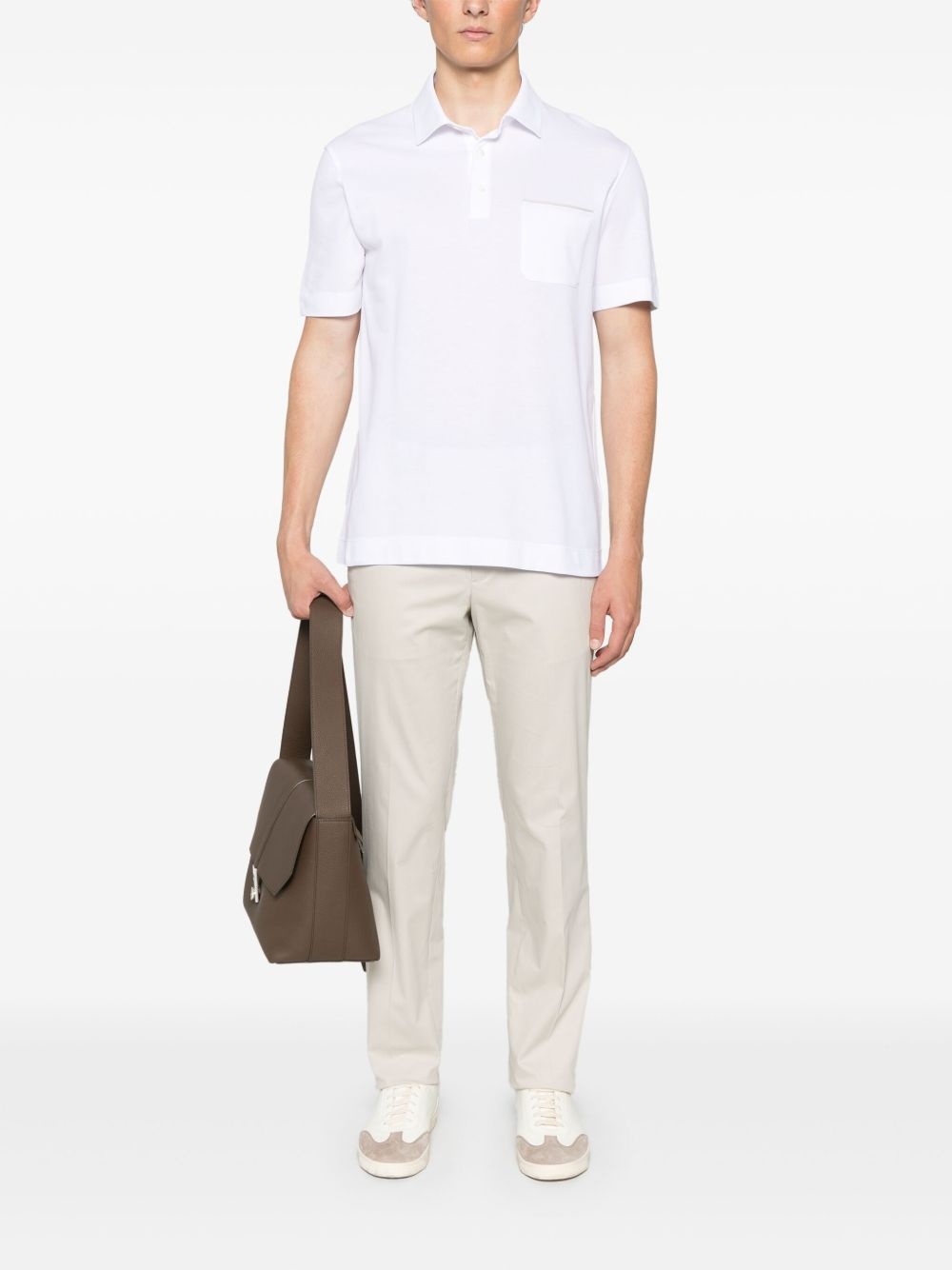 cotton polo shirt - 2