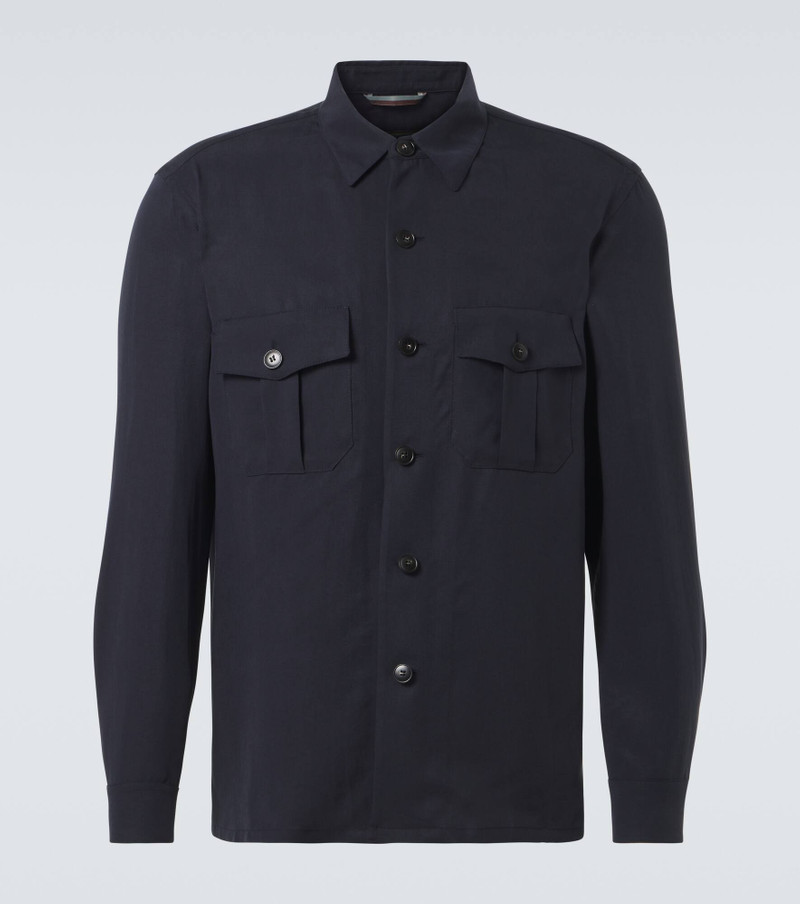 Straight-cut overshirt - 1