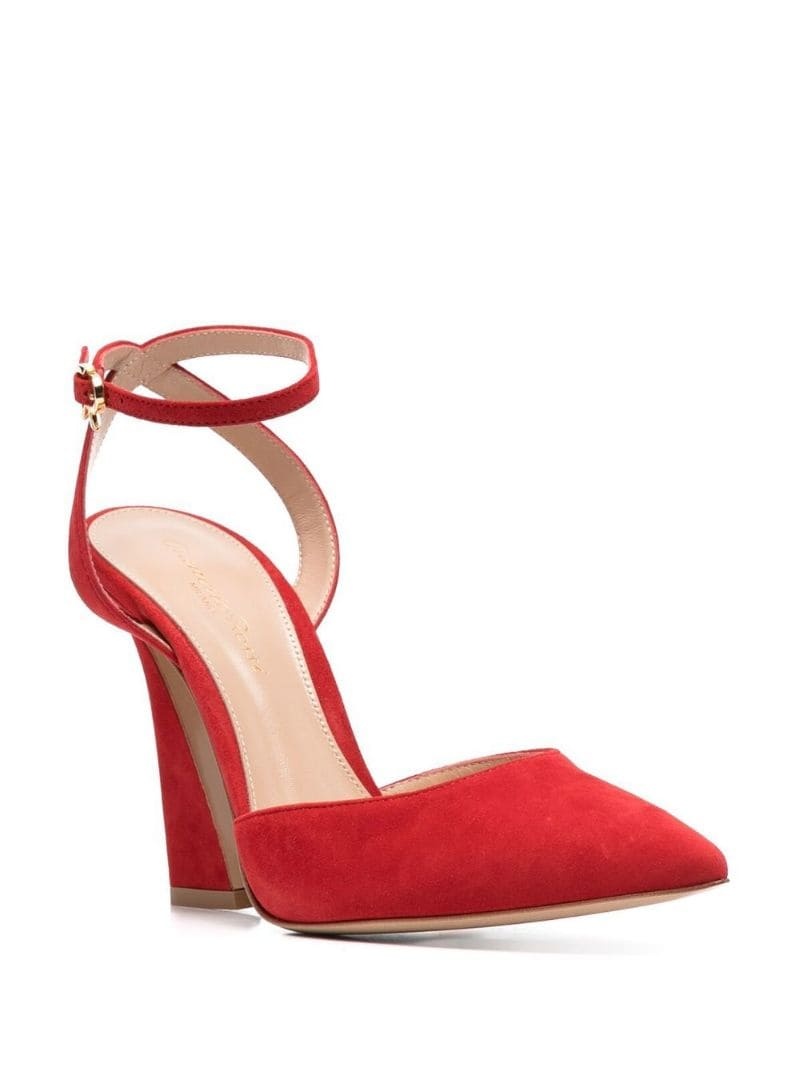 Aura D'Orsay suede pumps - 2