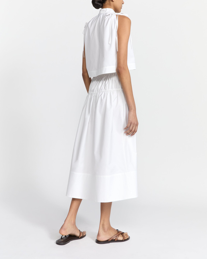 EVE SKIRT WHITE COTTON 4
