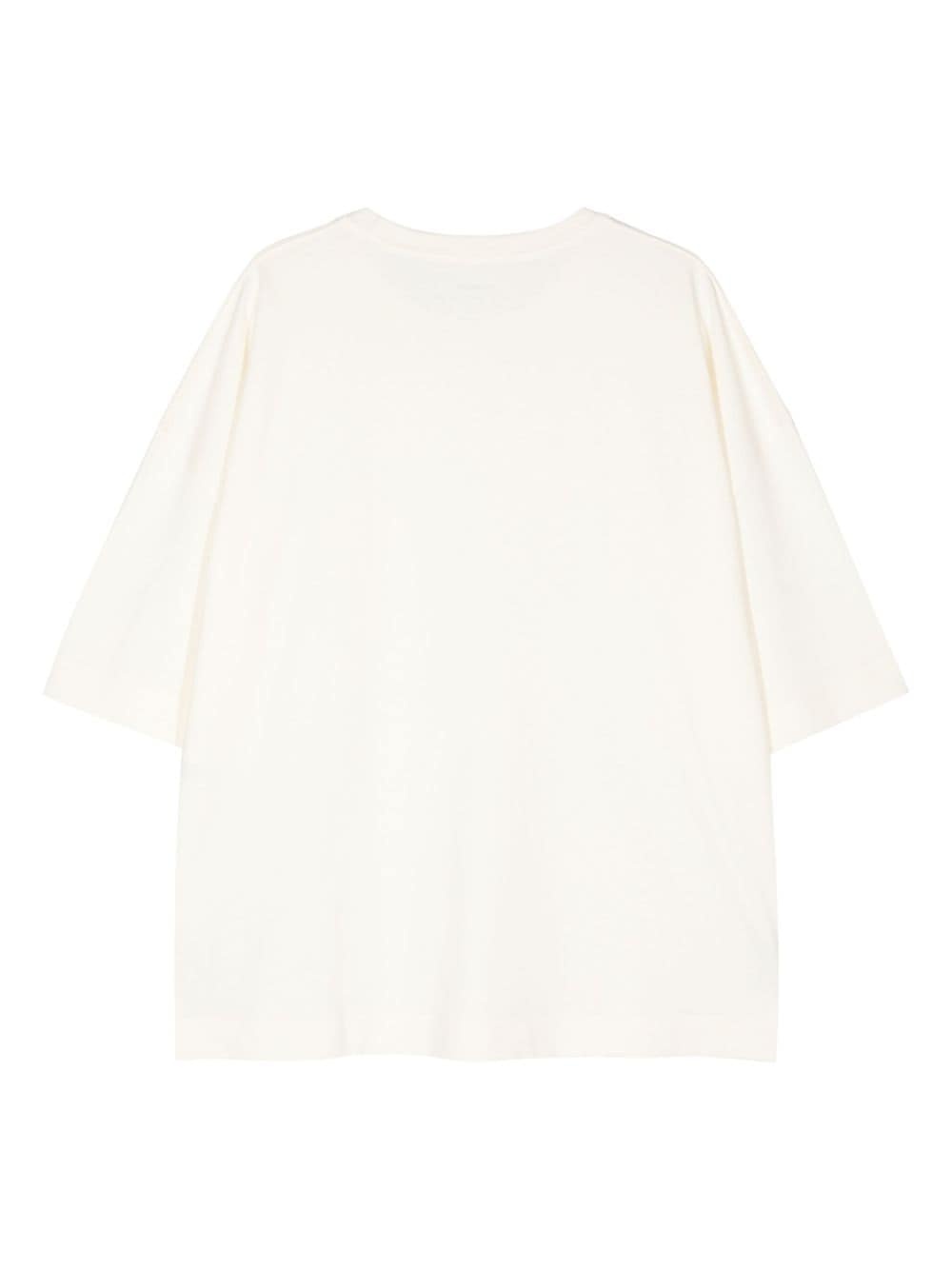 crew-neck jersey T-shirt - 2