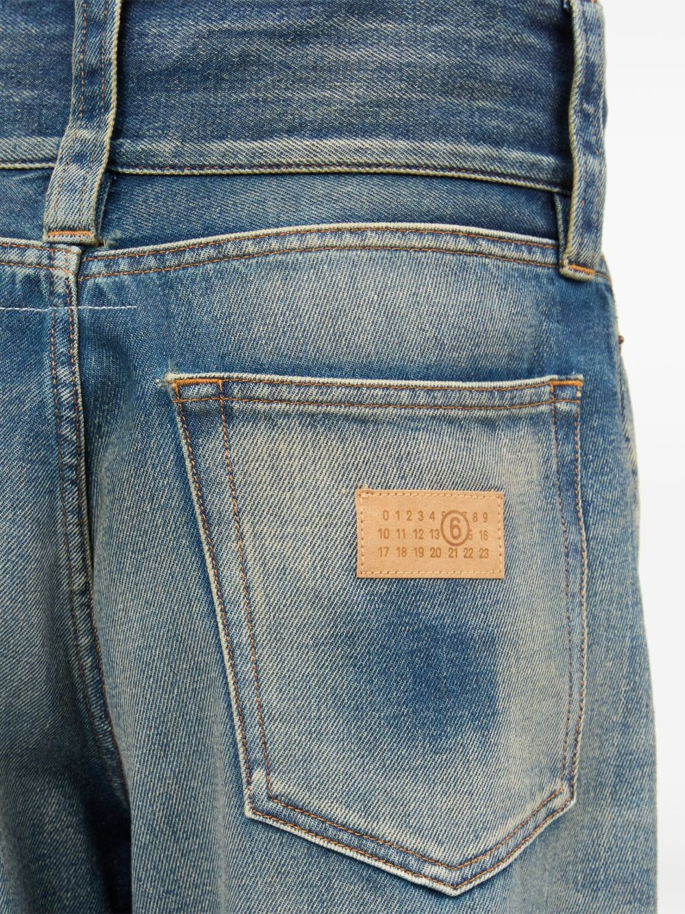 faded jeans - 7