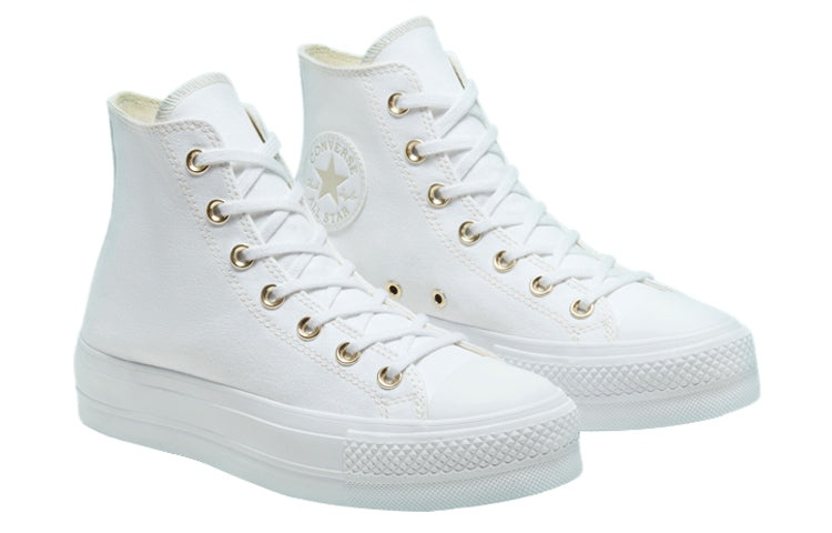 (WMNS) Converse Chuck Taylor All Star Platform High 'White' 568380C - 3