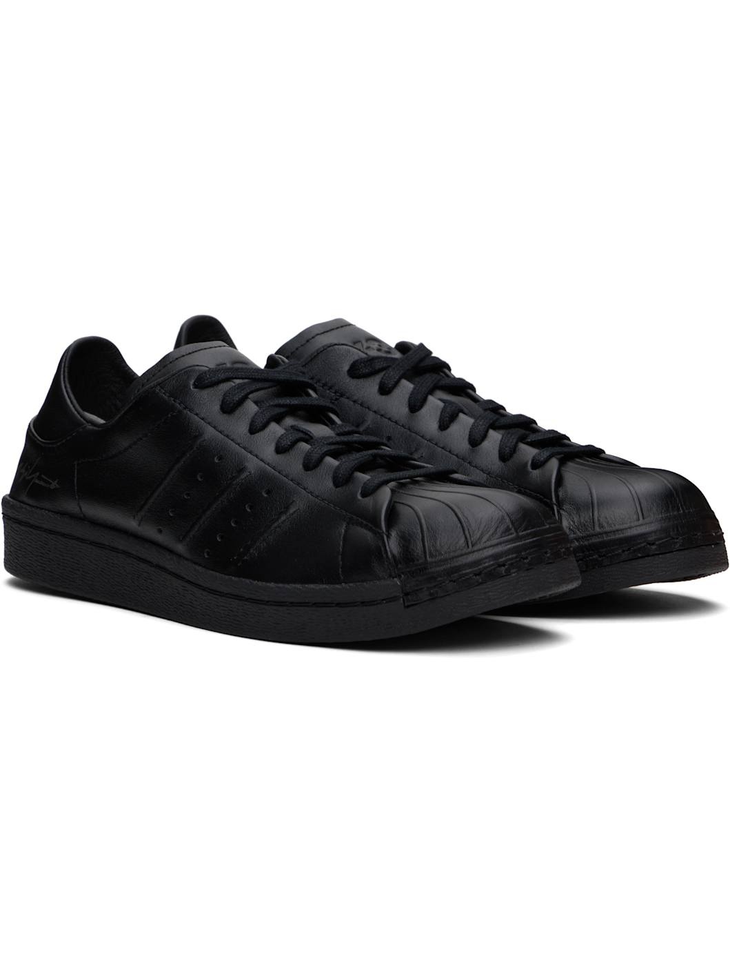 Black Superstar Sneakers - 4