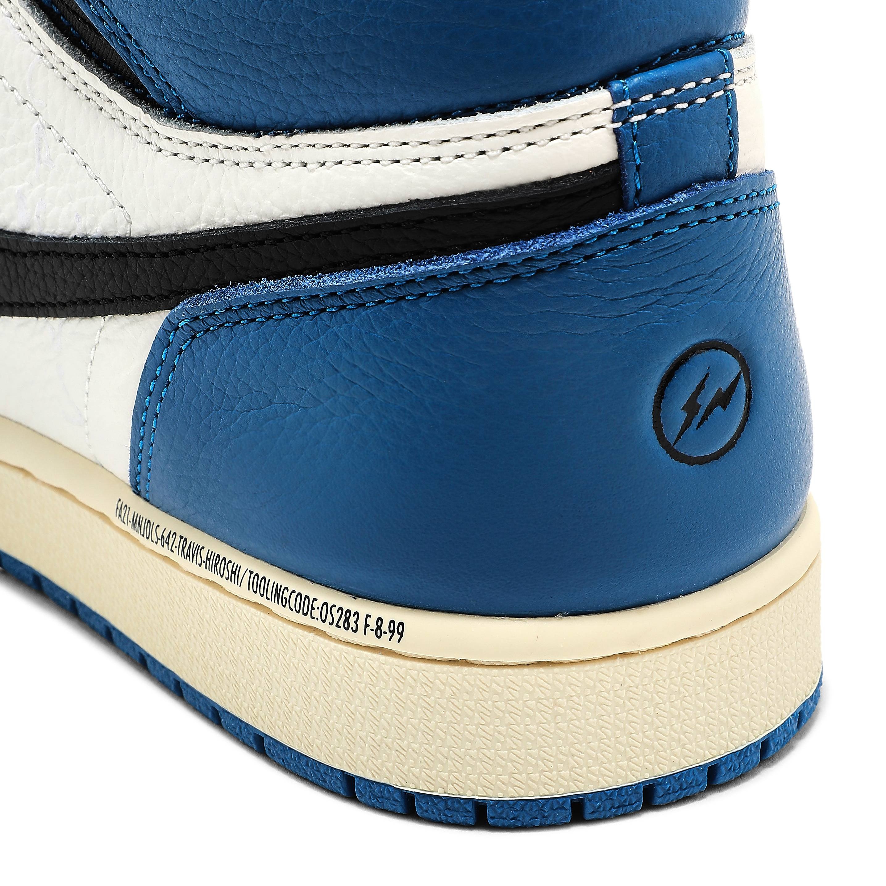Fragment Design x Travis Scott x Air Jordan 1 Retro High - 10