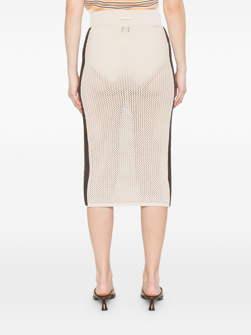 knitted striped skirt 4