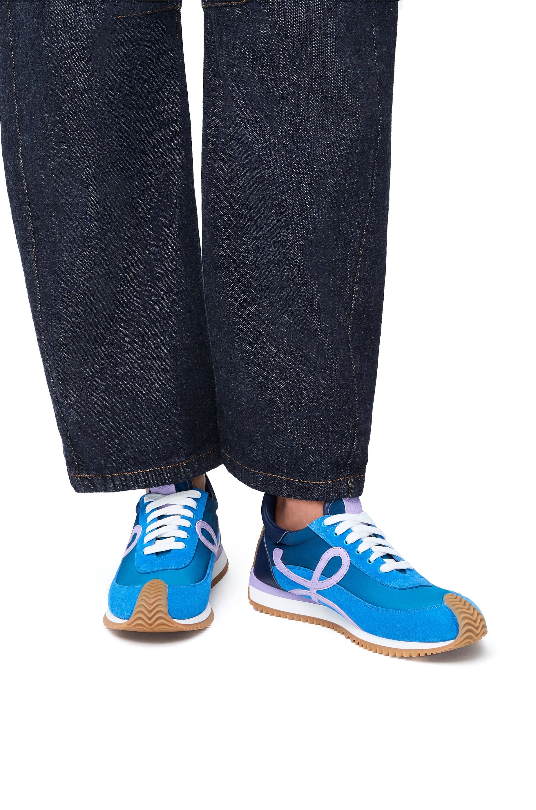 Flow Runner 2.0 in nylon and suede - 2