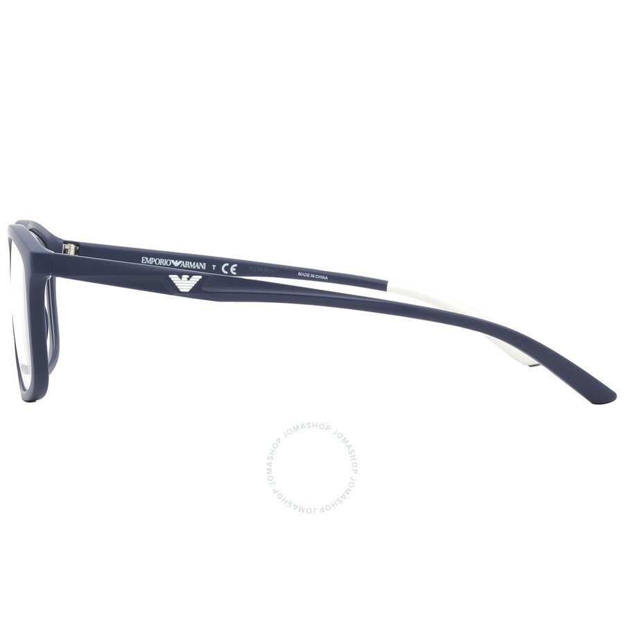 Emporio Armani Demo Rectangular Men's Eyeglasses EA3196 5088 56 - 3