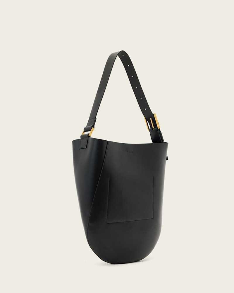LUNA LEATHER HOBO SHOULDER BAG 6