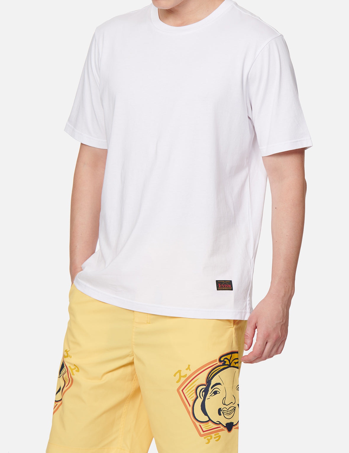 Plain Cotton-Jersey T-Shirt - 7