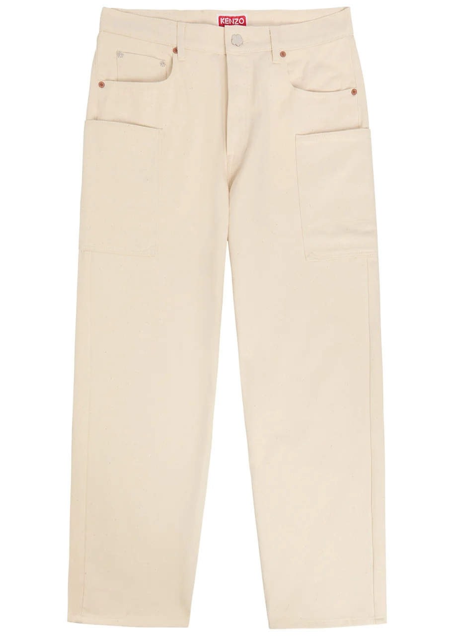 Kenzo Cargo Monkey Straight-leg Jeans - 1