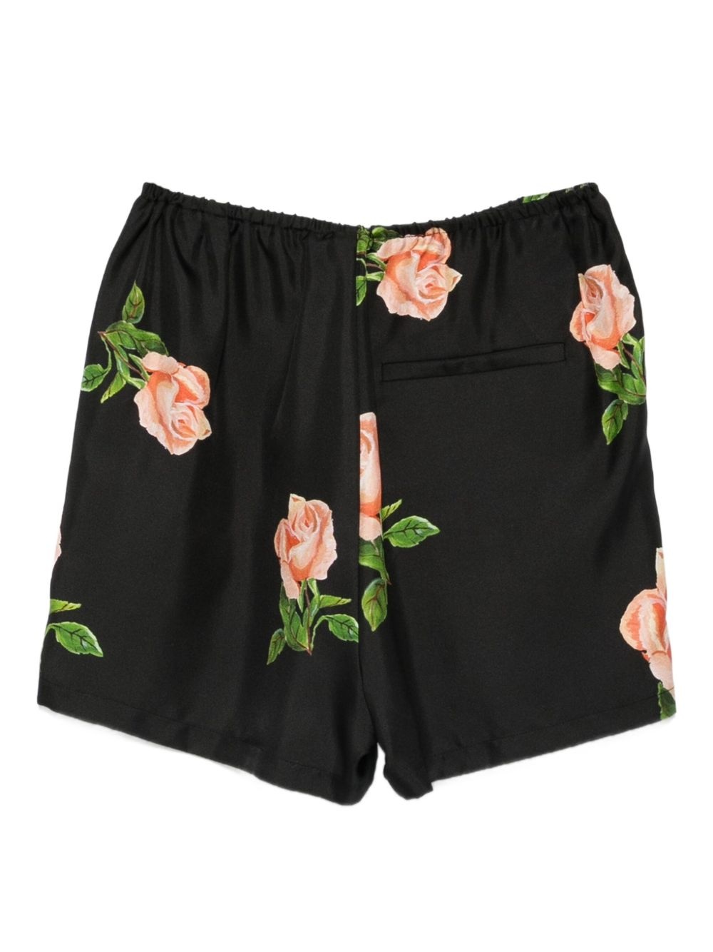 Anish rose-print shorts - 2
